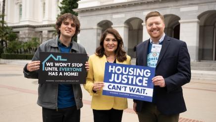 Homeless Housing Rally