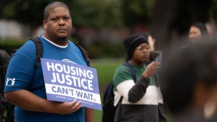 Homeless Housing Rally