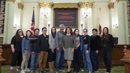 Fullerton Teachers Recognition on Assembly Floor