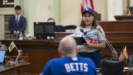 Assemblywoman Quirk-Silva Proclaims Nov. 1, as Fernando Valenzuela Day Honoring the Dodger Legend