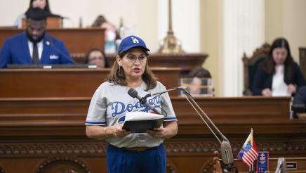 Assemblywoman Quirk-Silva Proclaims Nov. 1, as Fernando Valenzuela Day Honoring the Dodger Legend