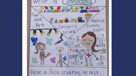 "Wear a Mask" Art Poster Contest Winners