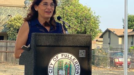 Pearl Park Ground Breaking in City of Fullerton